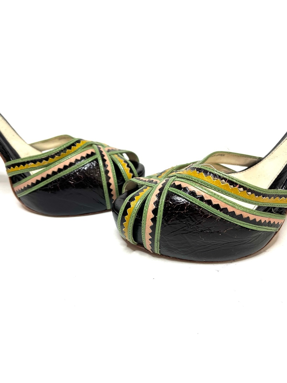 L.A.M.B. Platform Sandals - Size 9.5 - Picture 6 of 9